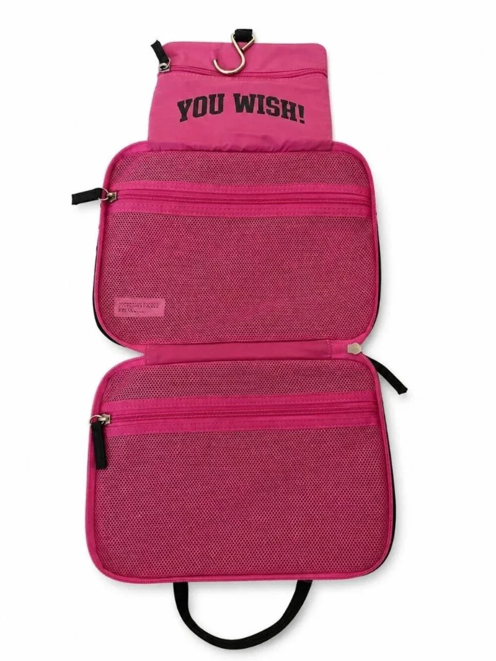 VS PINK TRAVEL TOILETRY BAG (Pink Tulip Iconic Makeup) NWT